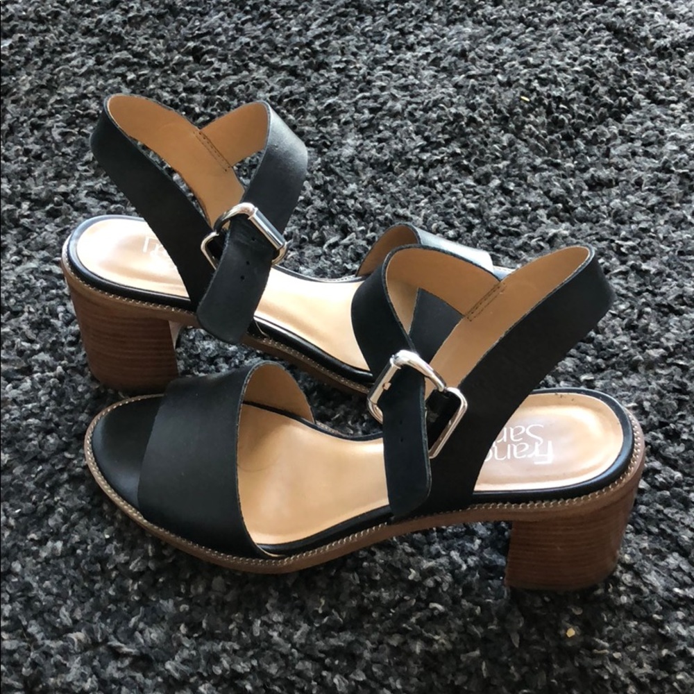 Chunk heeled sandals